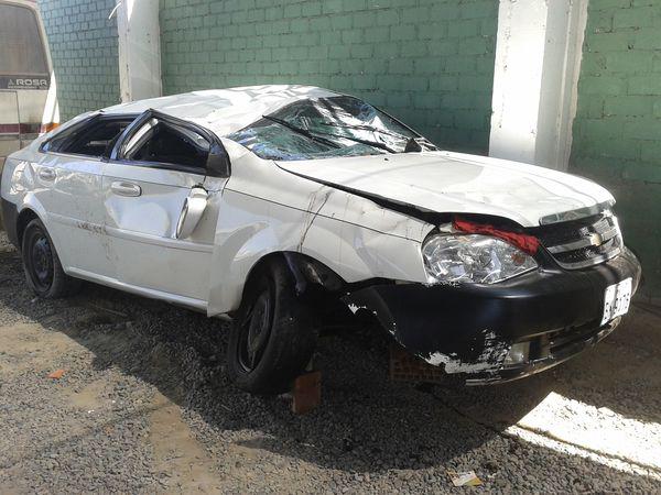 Vehículo siniestrado si estaría a disposición de Girón