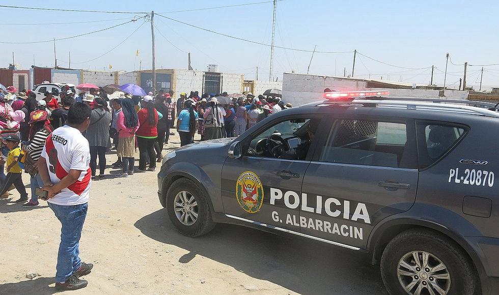 Presunto feminicida llega a Tacna y padres de familia protestan exigiendo justicia para Epifania Percca
