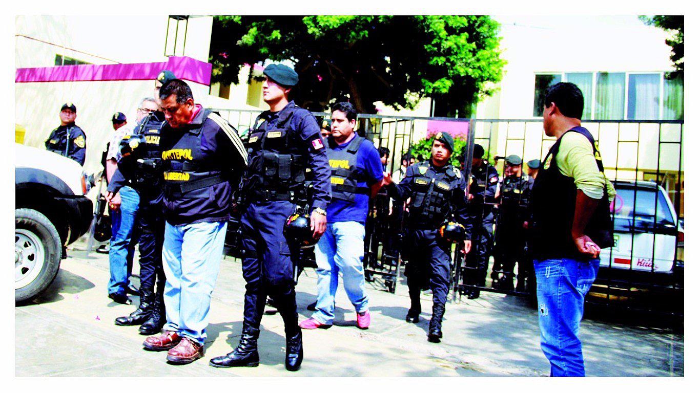 Ordenan encarcelamiento para siete integrantes de “Los Cagaleche de Virú”