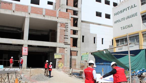Contraloría advirtió de perjuicios económicos con la aprobación de la Adenda Nº 6 en el Gobierno Regional de Tacna para la obra del hospital regional durante el 2019.