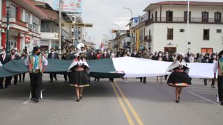 Así fue la ceremonia de los 200 años desde que se le concedió a Huancayo el título de Ciudad Incontrastable