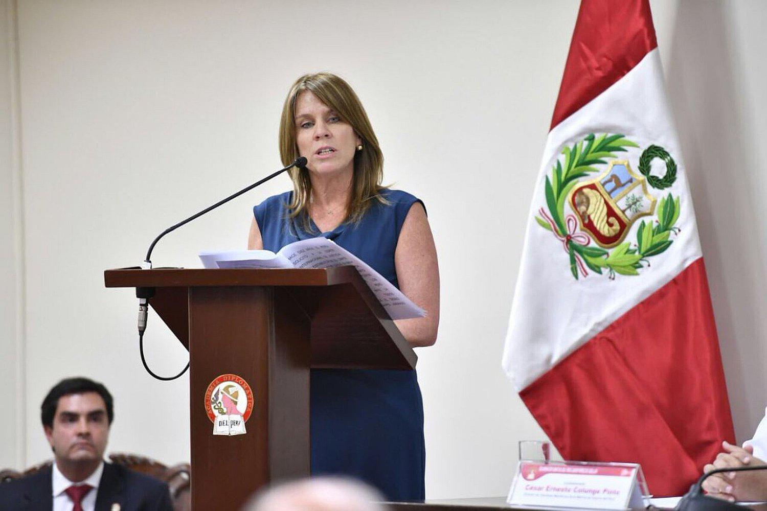 Cayetana Aljovín: "Maduro no ha respondido a la invitación"