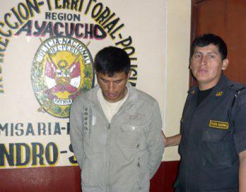 Cae asaltante  de carreteras