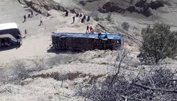 Ayacucho: Volcadura de bus deja 13 muertos y más de 20 heridos