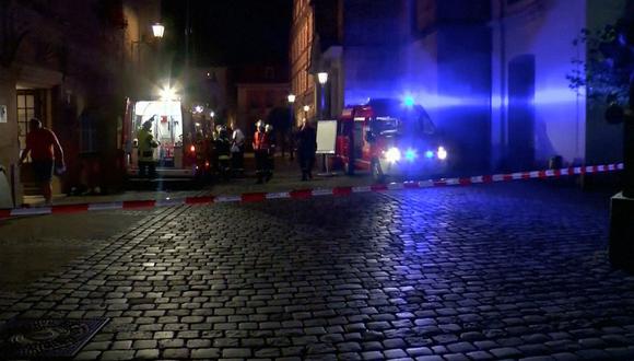 Alemania: explosión frente a restaurante dejó un muerto y diez heridos