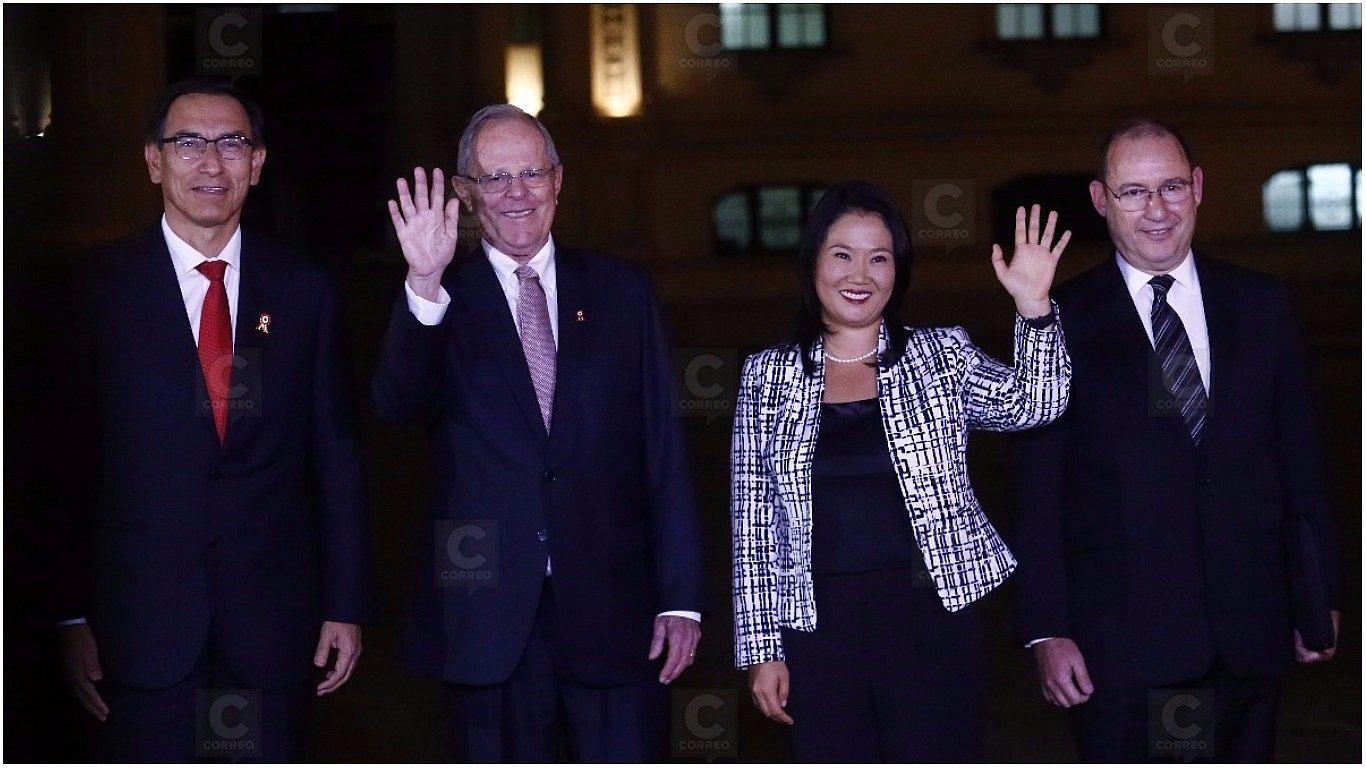 Tras diálogo de más de dos horas, PPK y Keiko Fujimori lucieron optimistas (VIDEO)
