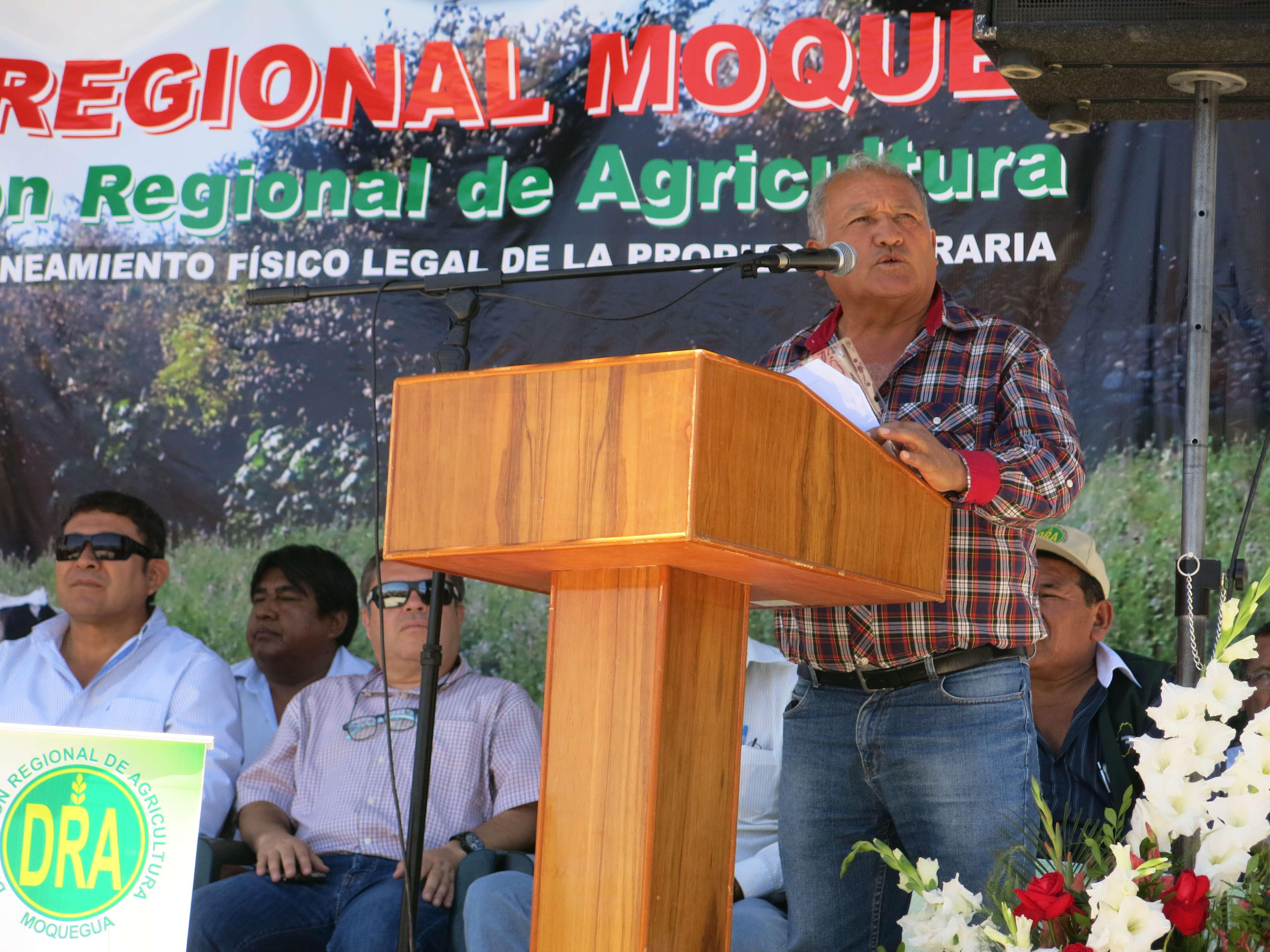 Moquegua: Rodríguez advierte que se acaba el agua de Pasto Grande