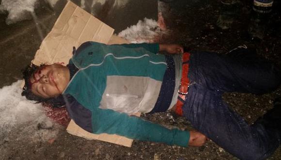 Matan a pedradas a joven minero en Puno