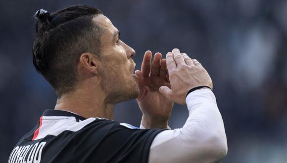 Cristiano Ronaldo llegó a los 30 goles en la actual temporada de la Serie A. (Foto: AFP)