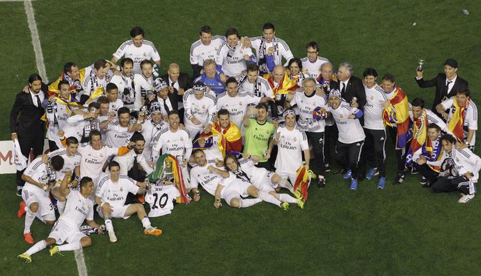 Copa del Rey: Vea la celebración y premiación del Real Madrid (VIDEO)