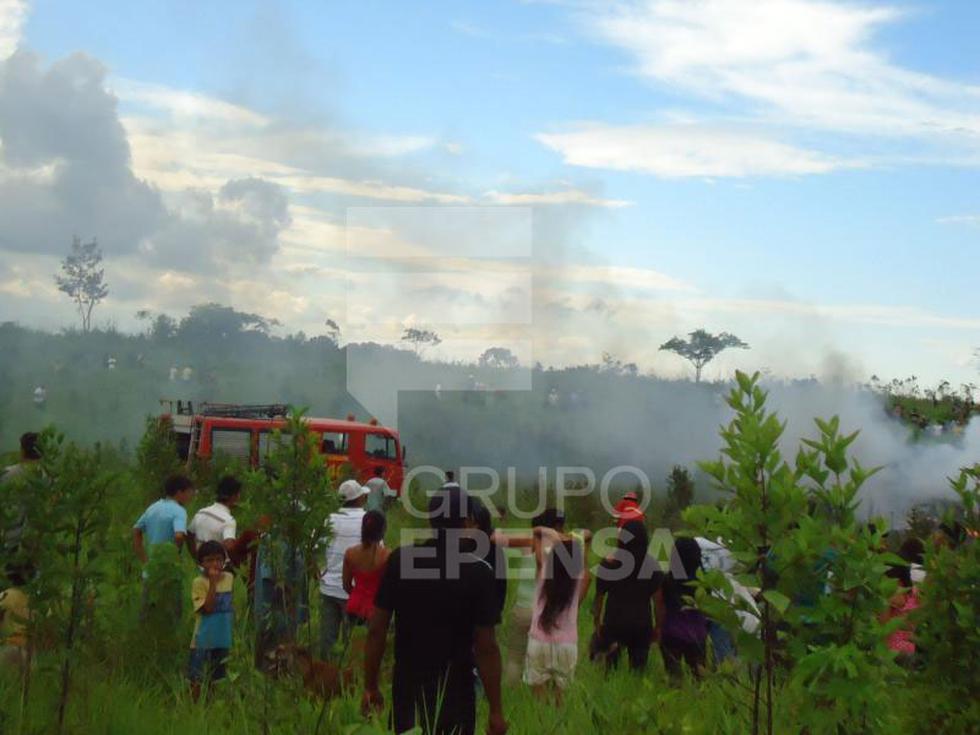 Explosión de helicóptero deja siete muertos en Pucallpa