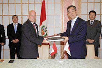 Perú y Japón firman acuerdo comercial