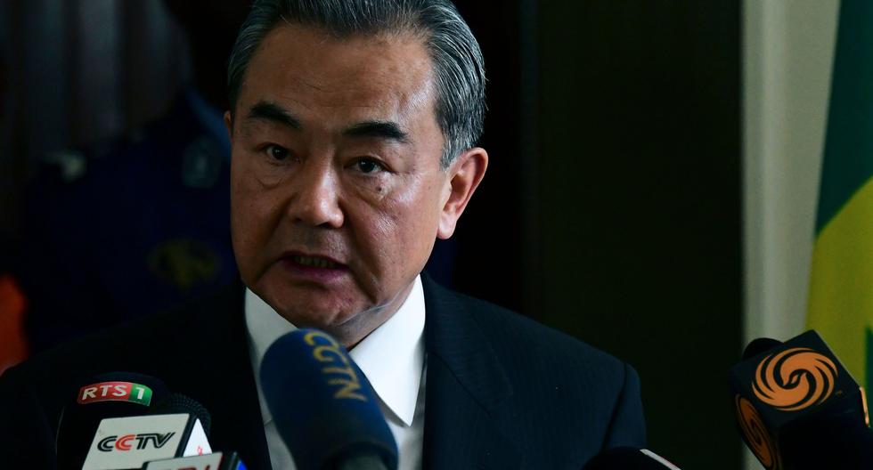 Fotografía del ministro de Asuntos Exteriores chino, Wang Yi. (AFP/Seyllou).