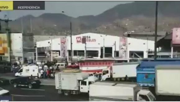 Reportan ocho heridos tras choque múltiple en la Panamericana Norte (VIDEO)