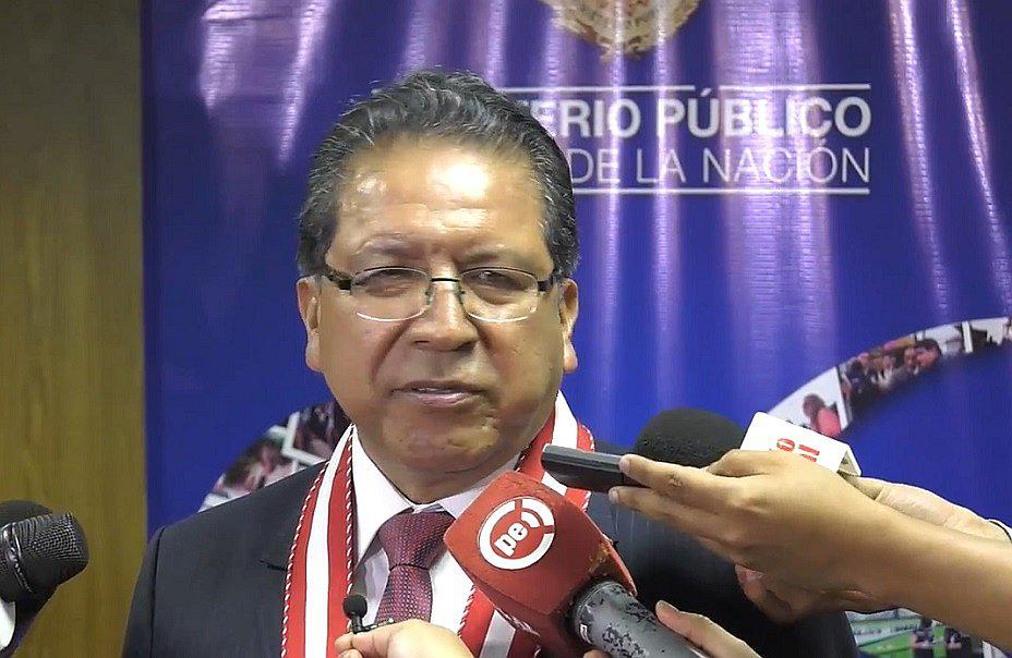 Fiscal de la Nación evita hablar de hábeas corpus que presentará Keiko Fujimori  (VIDEO)