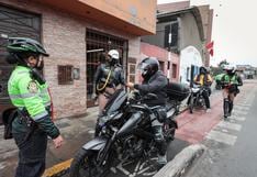 Más de 60 motociclistas fueron multados hasta con S/352 por invadir ciclovía en Av. Universitaria