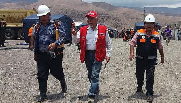 Ministro de Vivienda evaluará daños en Tacna