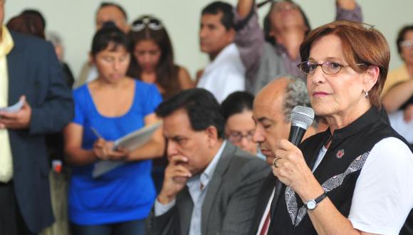 Susana Villarán respalda denuncia de Gio Infante