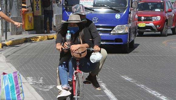 Municipalidad de Arequipa plantea dos rutas temporales de ciclovía
