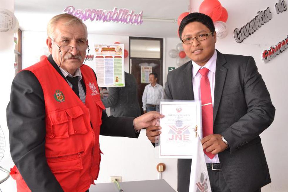 JEE Ica entrega credenciales a las nuevas autoridades electas de Ica, Palpa y Nasca