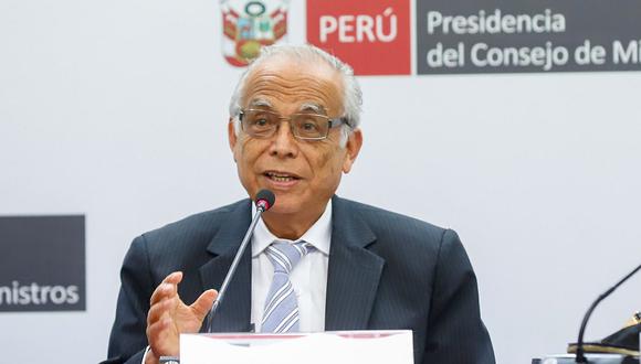 Aníbal Torres se pronunció sobre las declaraciones que brindó Karelim López en la Comisión de Fiscalización. (Foto: PCM)