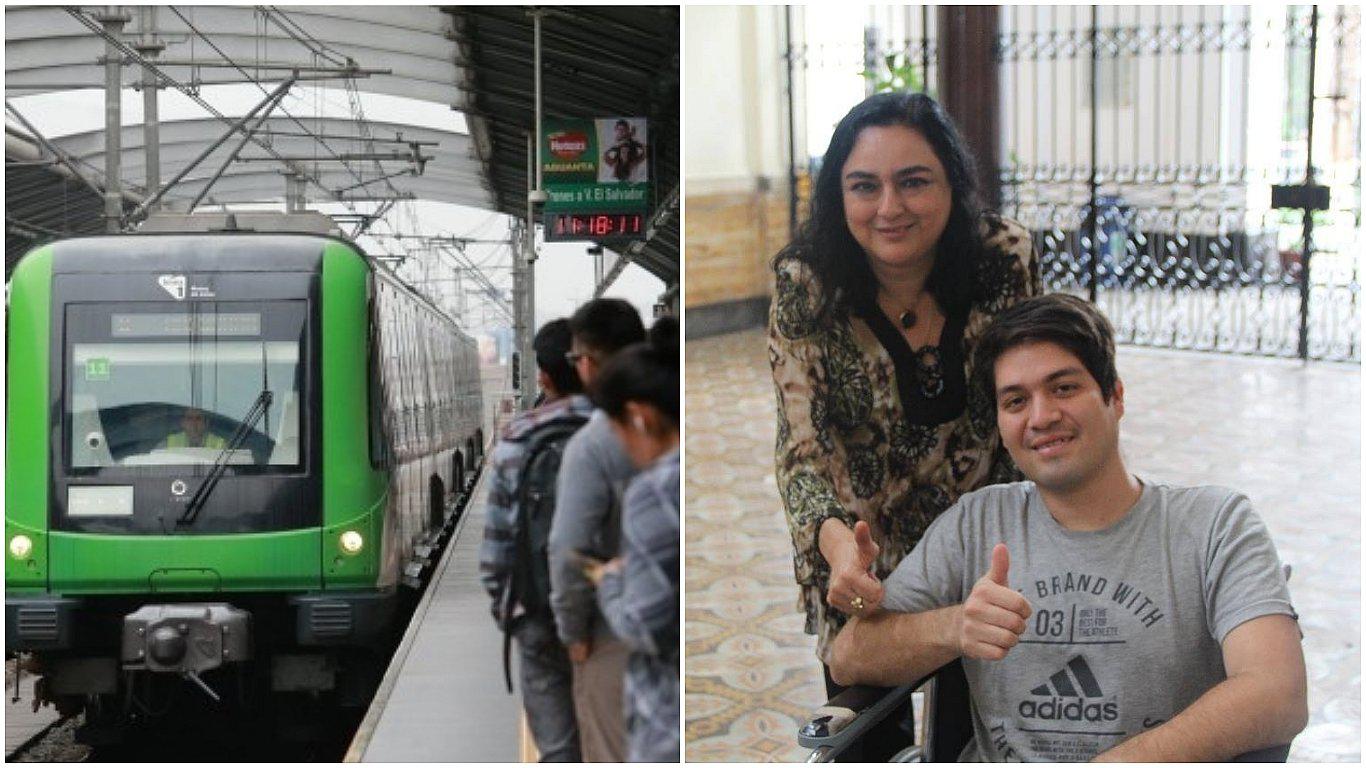 Extranjero que cayó a rieles de tren eléctrico recibirá apoyo psicológico