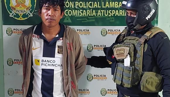 Detenido en distrito de José Leonardo Ortiz fue arrestado Carlos Oliden Roque.