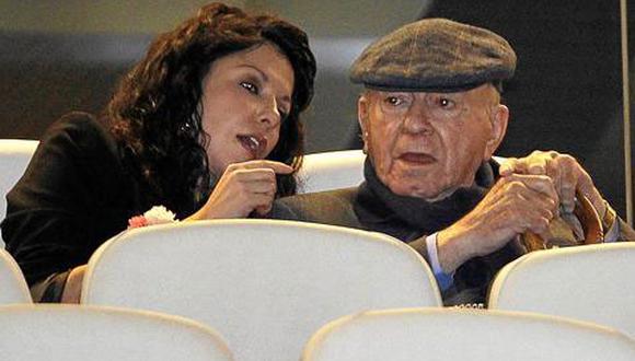 Di Stefano se casará a sus 86 años con novia de 36 años y quiere a Florentino de padrino