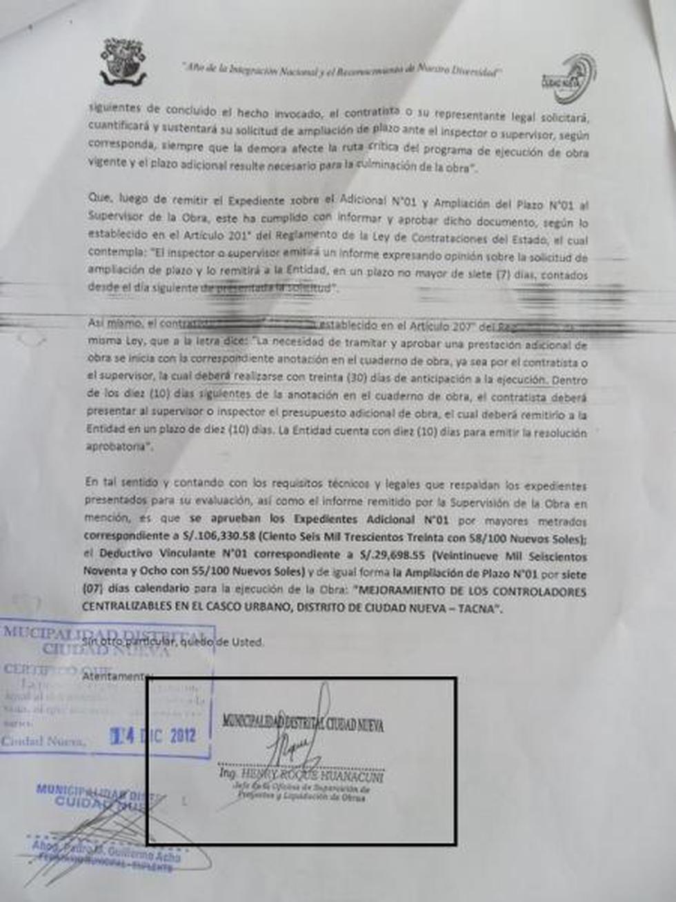 Falsifican firmas para aumentar presupuesto de proyecto