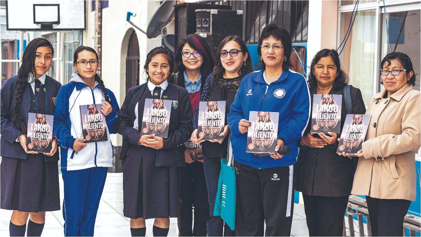 Los 500 ejemplares del libro “Largo aliento” serán donados a los principales centros educativos de la región Junín.