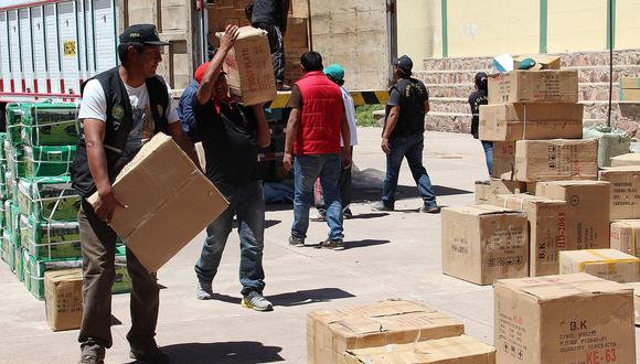 Huancané: Decomisan más de 5 mil soles en cigarros de contrabando 