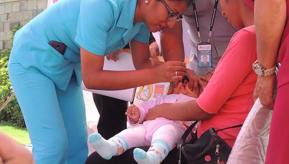 Tacna: 1,370 niños menores de tres años padecen anemia