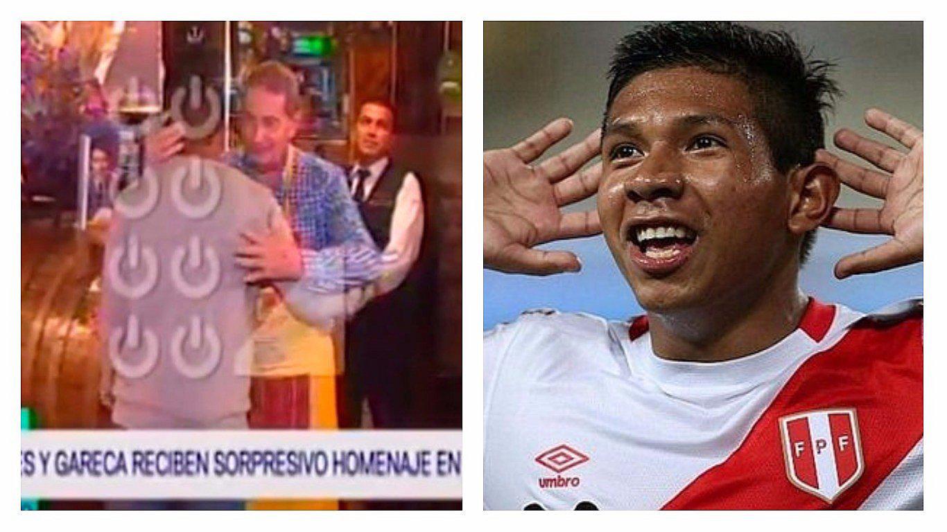 Sorprenden a Edison Flores en restaurante tras clasificación al Mundial (VIDEO)