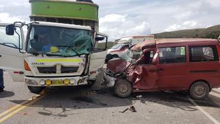 Sentencian a conductor de miniván por imprudente en Huancavelica