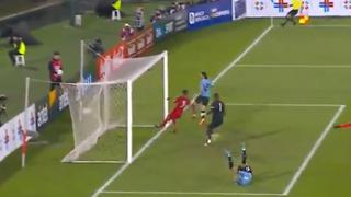 Uruguay vs. Panamá: Cavani anotó el 1-0 a favor del equipo sudamericano