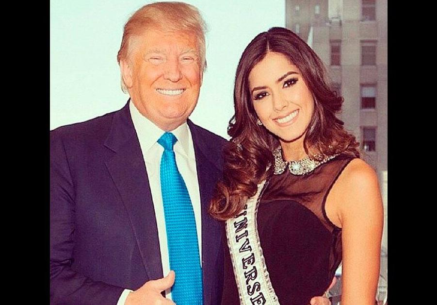 ​Donald Trump llama "hipócrita" a Miss Universo por criticarle sobre inmigración