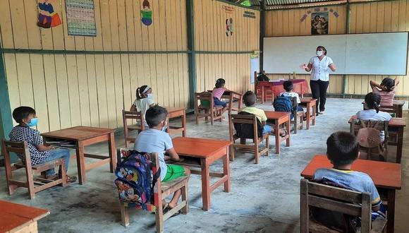 Ministerio de Educación advirtió que más de 300 mil escolares peruanos están en riesgo de interrumpir sus estudios el 2022 por la pandemia  (Foto: Minedu)