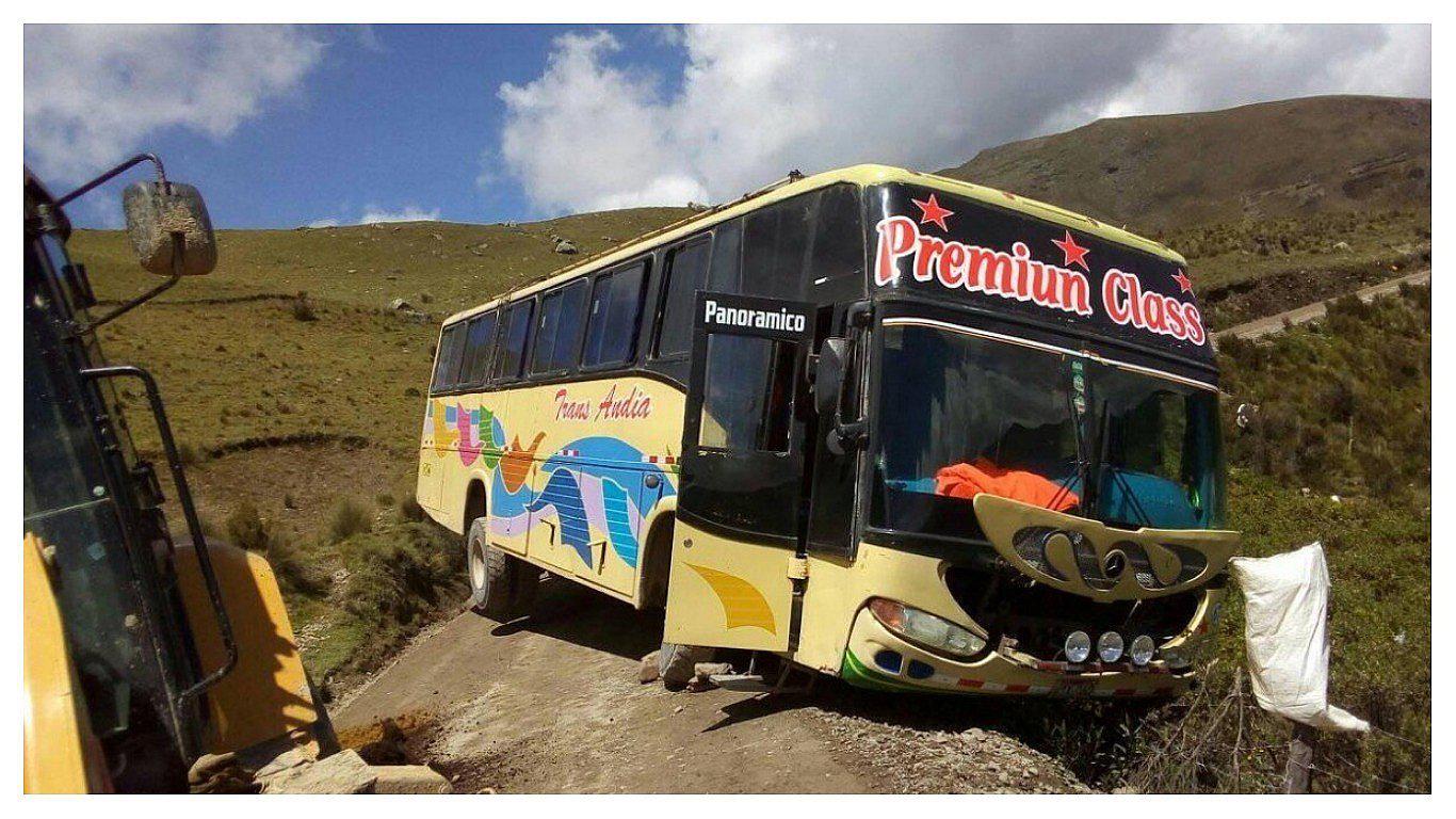 Pasajeros de ómnibus vivieron momentos de terror