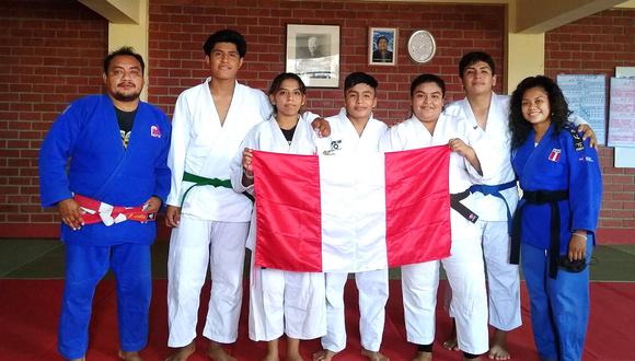 Los guerreros judocas paiteños junto al sensei Kenji Castillo, se alistan para viajar al torneo internacional,.