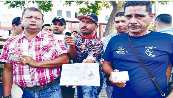 Conductores venezolanos piden plazo para adecuarse a las normas peruanas 
