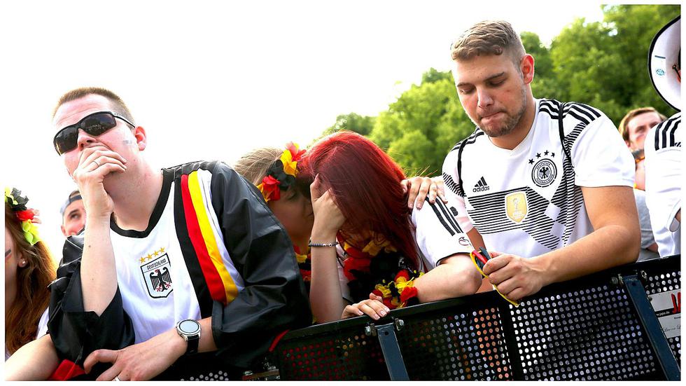 Del dolor a la alegría: Las imágenes de la eliminación de Alemania frente a Corea (FOTOS)