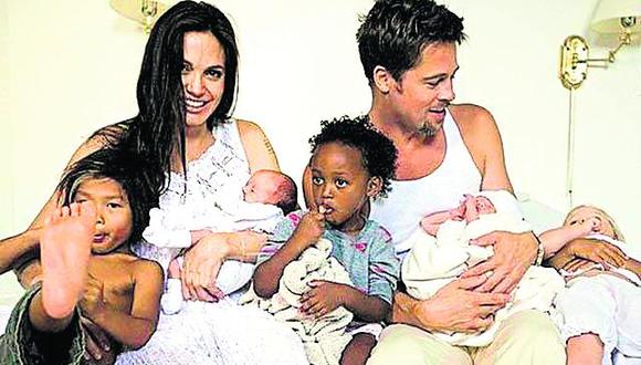 Angelina Jolie y sus hijos comieron larvas de polilla