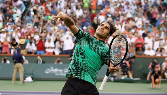 Roger Federer aplastó a Rafael Nadal en Indian Wells