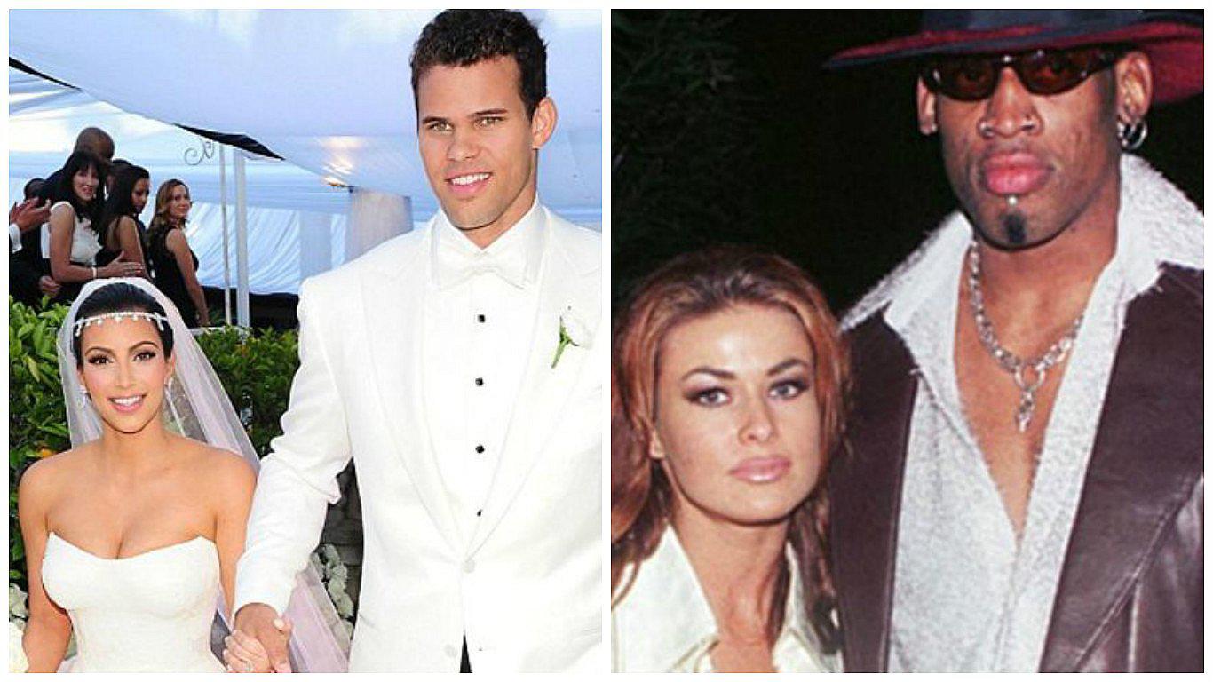 Estos son los matrimonios más cortos de los famosos (FOTOS)