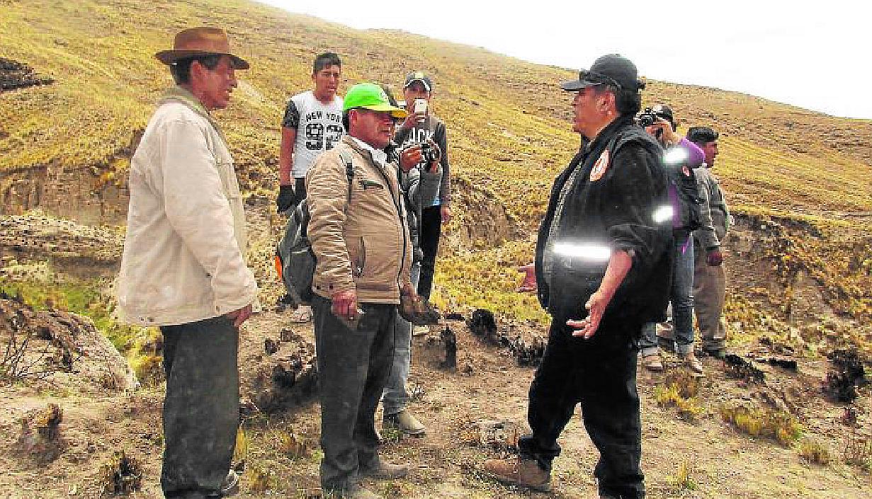 Puno: vuelve la tranquilidad en Yunguyo tras alarma en cerro Khapia