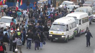 Paro de transportistas se acata parcialmente en Lima