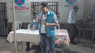 Tumbes: Luis Arévalo fue excluido de la contienda electoral 