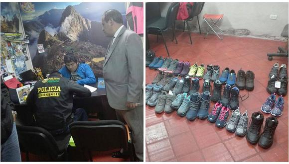Mercadería robada era vendida en agencia de viajes en Cusco