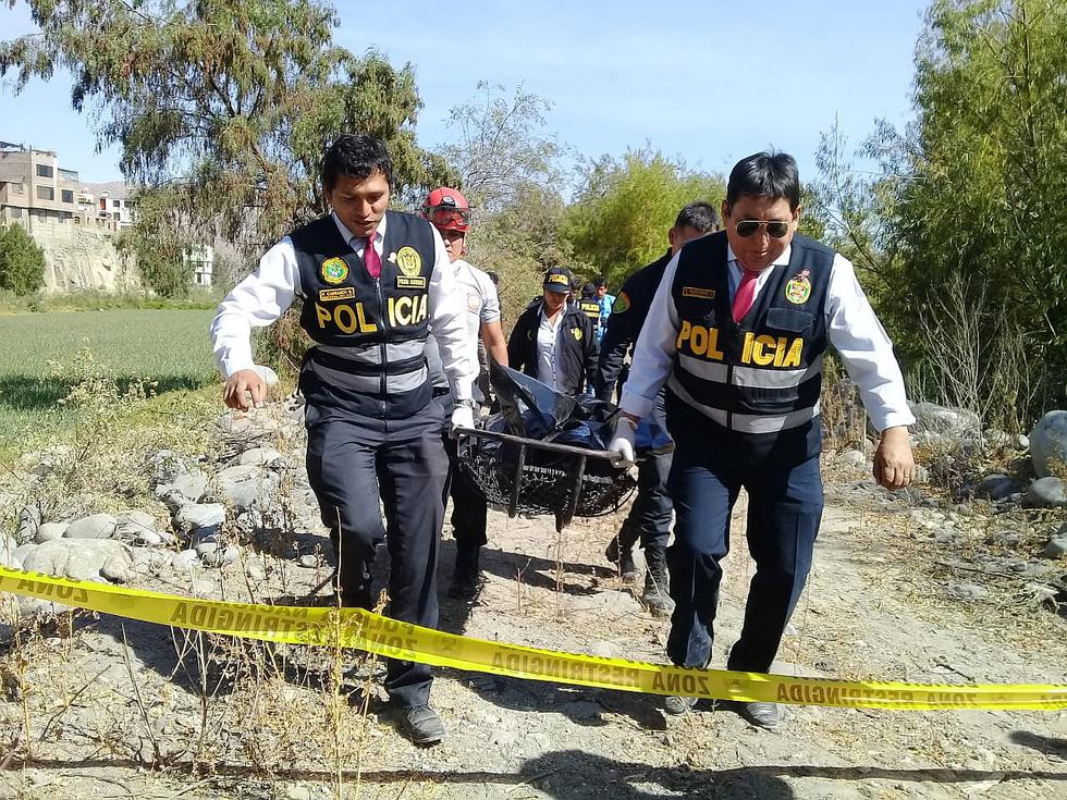 Cadáver hallado en río Chili era de estudiante de Biología de la UNSA