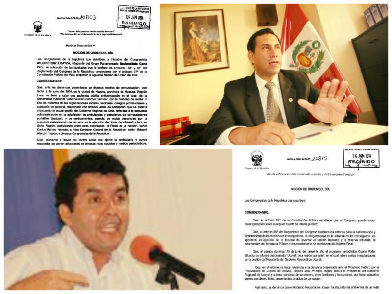 Gana Perú pone la mira en gobiernos regionales de Lima y Ucayali